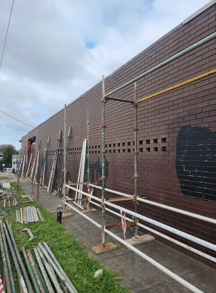 Commercial scaffolding project showcasing Scotia Scaffolding expertise